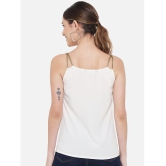 ALL WAYS YOU - White Polyester Womens Camisole Top ( Pack of 1 ) - None