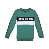 PLUM TREE Pack of 1 Boys Cotton Sweatshirt ( Green ) - None