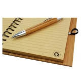 Bamboo Notepad with Pen