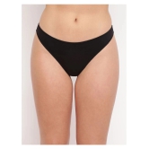 BASIICS By La Intimo Cotton Lycra Thongs - M