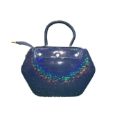 Angel Kiss Hexagon Shape Cross body Sling Bag | Holographic Geometric Ladies Handbag