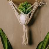 Macrame Wall Hanging Shelf