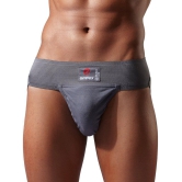 Omtex Grey Gym Supports Gym Accessories/ Gym Essentials - XS