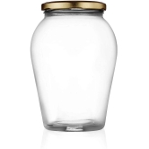 Somil - Storage Container Glass Transparent Spice Container ( Set of 1 ) - Transparent