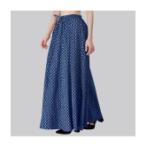 Sttoffa Blue Cotton Womens Flared Skirt ( Pack of 1 ) - None