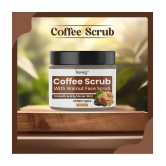 KURAIY Coffee Smooth And Brighter Skin Face Scrub for All Skin Types 100g (Pack Of 2)