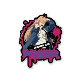 Chainsaw Man Power Sticker