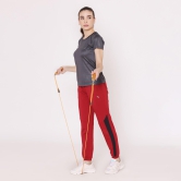 Women Fashion Jogger Pants - Biking Red Biking Red M