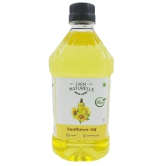 Farm Naturelle Organic Virgin Cold Pressed Sunflower Oil, 1Ltr x Pack of 6