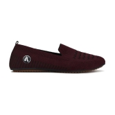 Aqualite Maroon Womens Slip On - None