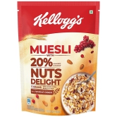 Kelloggs Muesli With 20% Nuts Delight, 500 g Pouch