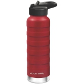 Milton PEBBLE BOTTLE 530 1PC WITH SPOUT LID BOTTLE Water Bottle 530 ml (Set of 1) - Red