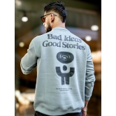 Good Stories Black Sweatshirt-L / Light Grey