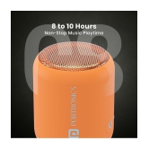 Portronics Sound Drum 1:10W TWS Portable Bluetooth Speaker ,Orange (POR 1400) - Orange