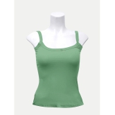 Radprix Cotton Camisoles - Green Single - None