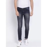 Men Skinny Mid Rise Blue Jeans