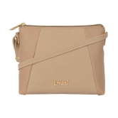 Enoki - Beige Artificial Leather Sling Bag - Beige