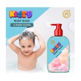 Mom & World Kidsy Candy Floss Body Wash No Tears, No SLS For KIDS, Dermatologically Tested, pH Balanced, 240 ml