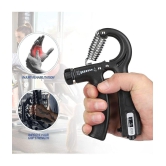 HSP ENTERPRISES Adjustable Hand Grip with Smart Counter | Resistance (10KG - 60KG) | Hand/Power Gripper for Home & Gym - Assorted