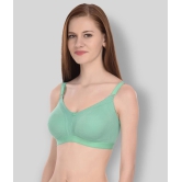 Elina - Turquoise Cotton Non - Padded Womens Everyday Bra ( Pack of 1 ) - 40D