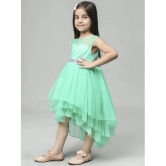 Toy Balloon Kids Light Green Net Girls Frock ( Pack of 1 ) - None