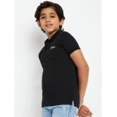 UNIBERRY - Black Cotton Blend Boys Polo T-Shirt ( Pack of 1 ) - None