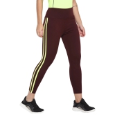 WMN PS YOGA TAPE PANTS-L / Wine