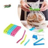 Estoreshouses Plastic Snack Bag Pouch Food Clip 18 Pcs