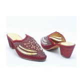 Dream Makers - Red Women''s Mules Heels - None