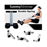 SlimishAbs Trimmer With DOUBLE Steel Spring Burn Off Calories & Tone Your Muscles Ab Exerciser  (Black) - Black