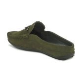 Sir Corbett Olive Mens Slip on - 9