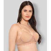 KYODO - Beige Cotton Lightly Padded Women's Everyday Bra ( Pack of 1 ) - 34B