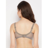 Clovia - Grey Melange Cotton Non Padded Womens Everyday Bra ( Pack of 1 ) - None