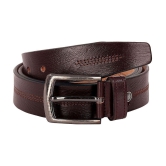 Leather World - Leather Men's Casual Belt ( Pack of 1 ) - None