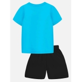 Trampoline Multicolor Cotton Blend Boys T-Shirt & Shorts ( Pack of 1 ) - None