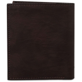 samtroh - Brown PU Men's Regular Wallet ( Pack of 1 ) - Brown