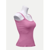 Radprix Cotton Camisoles - Pink Single - None