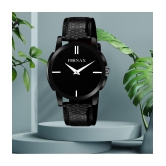 FORNAX - Black Silicon Analog Mens Watch