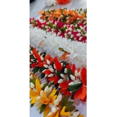 Artificial Jasmine Flower Bunch Multicolor (Pack of 5)