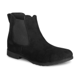 Ishransh - Black Womens Ankle Length Boots - None