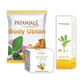 Patanjali body ubtan +beauty cream+anti ageing cream-Combo