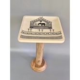 Hand Painted Side Stool