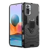 Winble Redmi Note 10 Pro Max / Redmi note 10 pro Back Cover Armor with Ring Holder