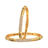 Zeneme Golden Bangle - Set of 4 - 2.6