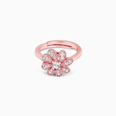 Anushka Sharma Rose Gold Floral Glory Ring