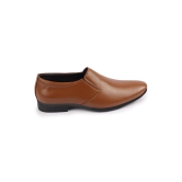 Men Tan Formal Office Slip On Shoes-8