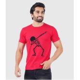 ferocious - Red Cotton Regular Fit Men's T-Shirt ( Pack of 1 ) - None