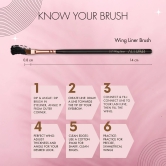 Allure Professional Makeup Wing Liner Brush - 317