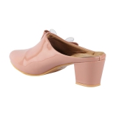 Shoetopia - Pink Women''s Mules Heels - None