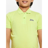 UNIBERRY - Lemon Cotton Blend Boys Polo T-Shirt ( Pack of 1 ) - None